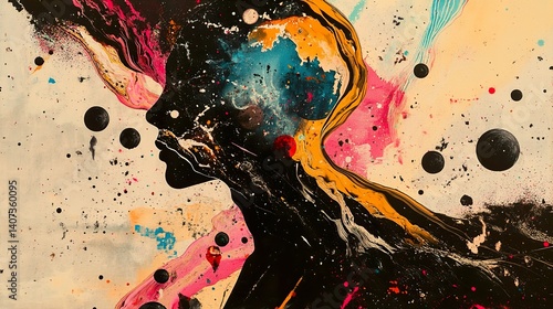 Wallpaper Mural Abstract Cosmic Mind Torontodigital.ca