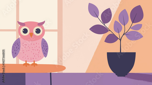Owl and Plant Pals