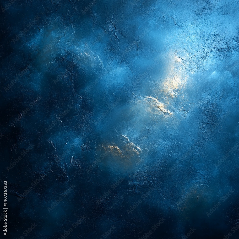 Fototapeta premium Solid dark blue background for design and branding use