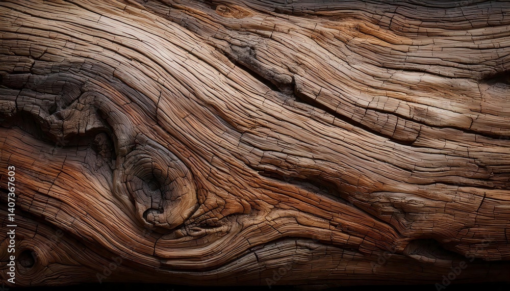 Naklejka premium Driftwood texture background