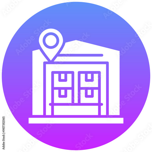 Warehouse Location Icon
