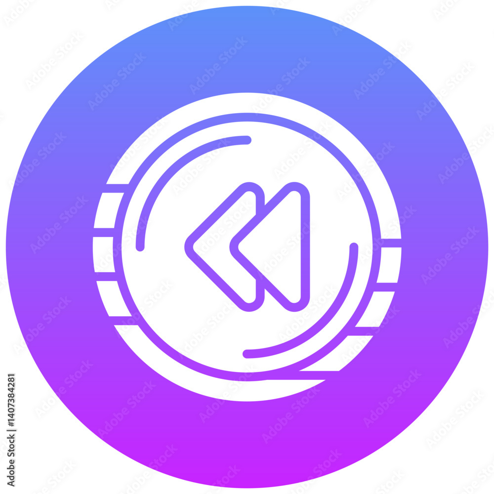 Backward Button Icon Backward Button Icon