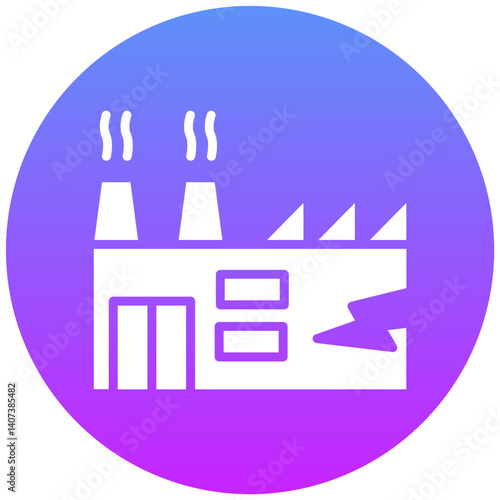 Factory Breakdown Icon