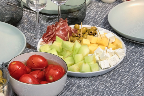 Obraz na plátně Light snacks for the table