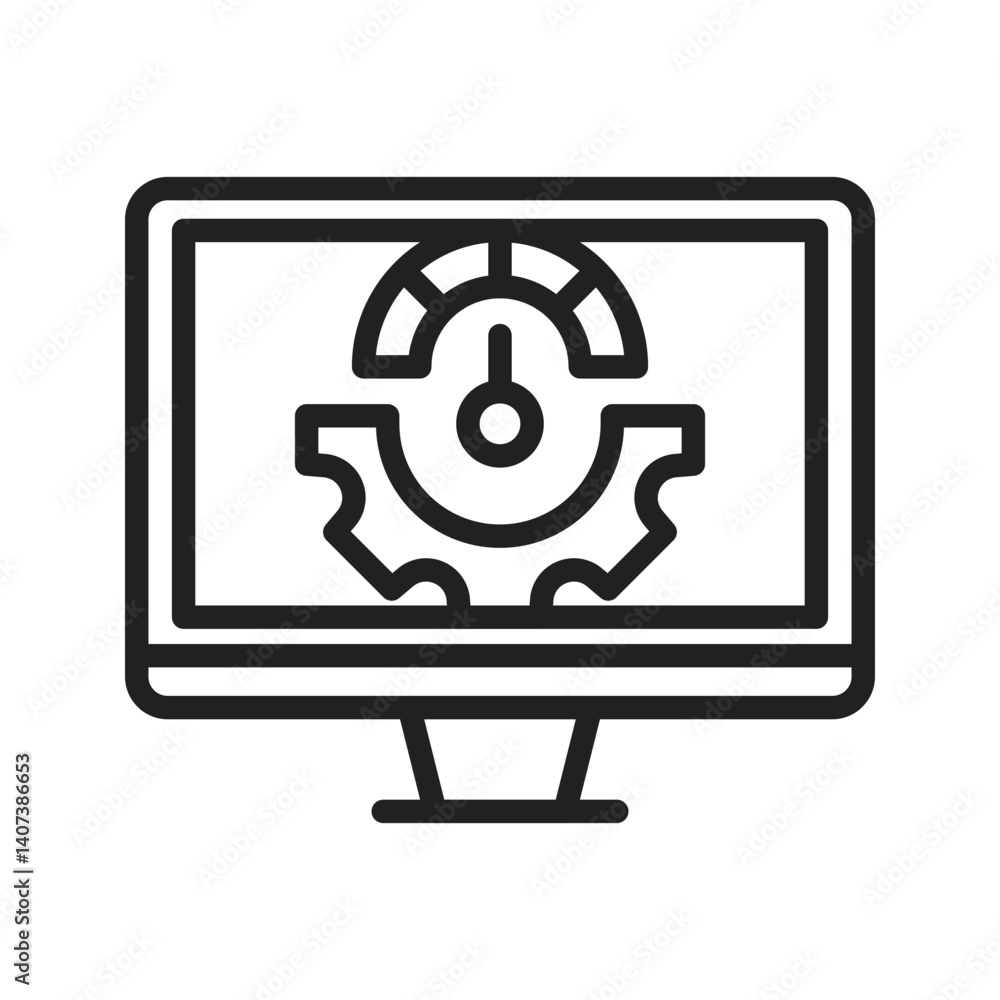 Performance icon vector image. Suitable for mobile apps, web apps and print media. Performance icon vector image. Suitable for mobile apps, web apps and print media.