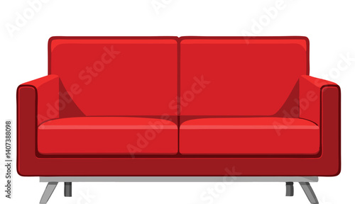 Contemporary sofa icon  vector art work