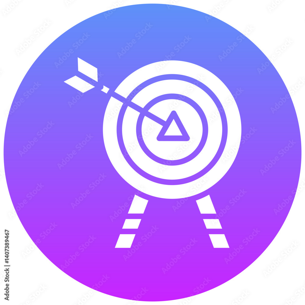 Archery Board Icon Archery Board Icon