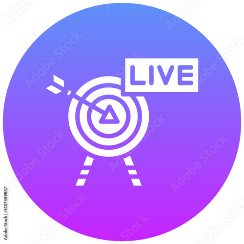 Live Broadcast Icon