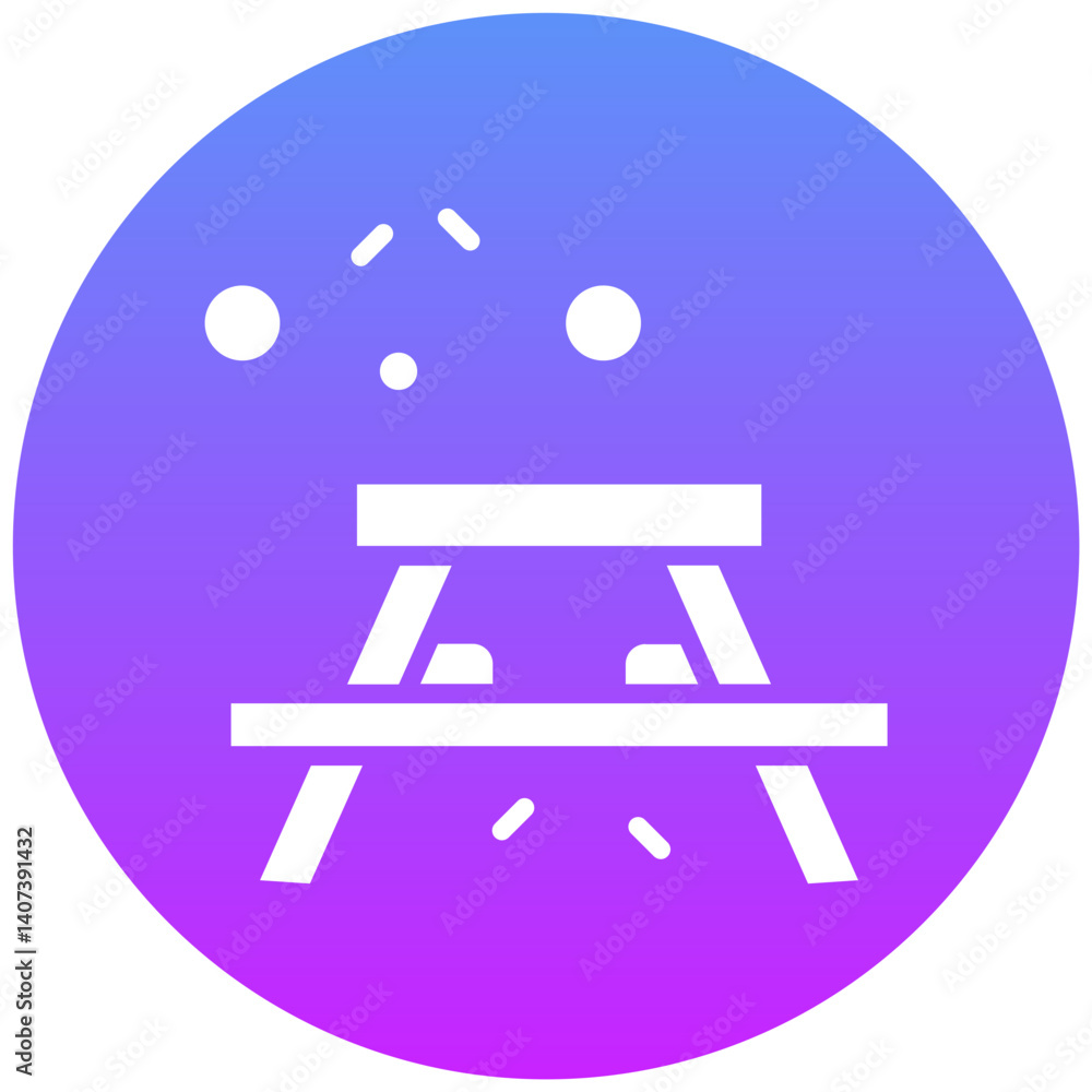 Picnic of Table Icon Picnic of Table Icon