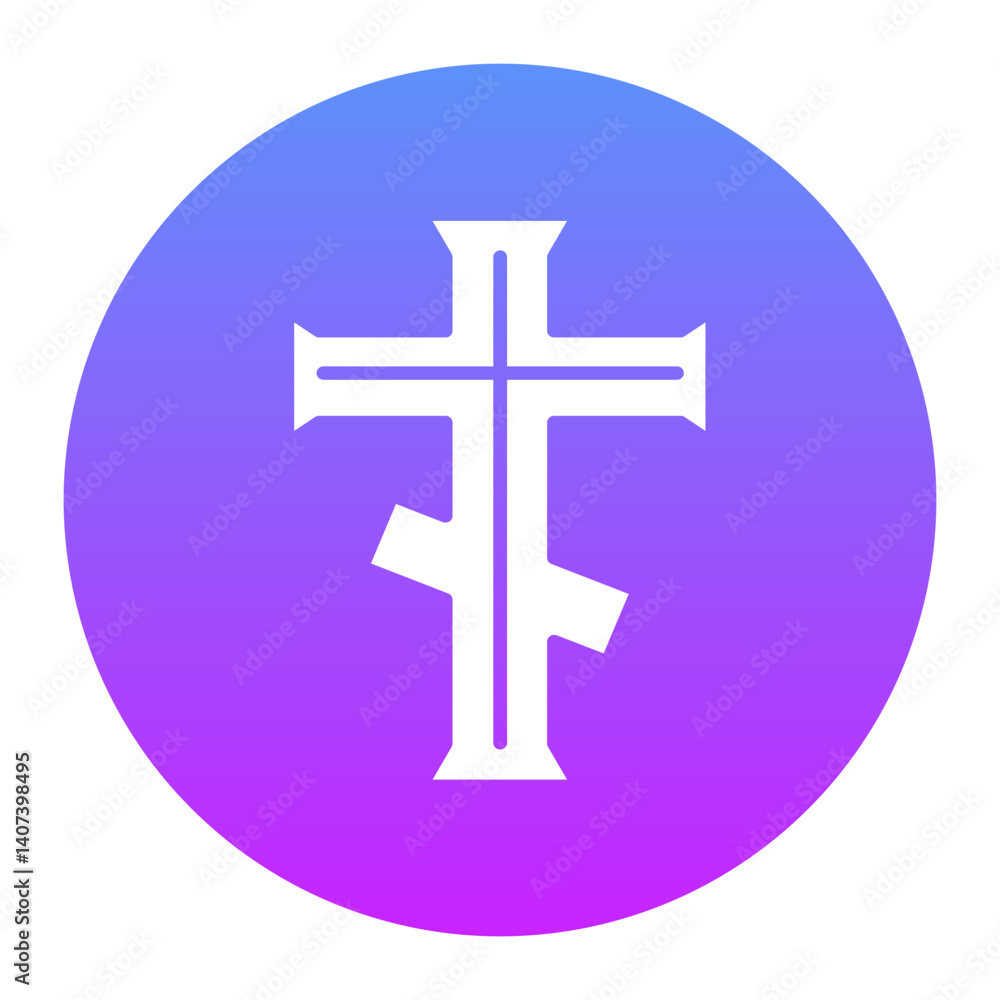 Obraz premium Orthodox Cross Icon