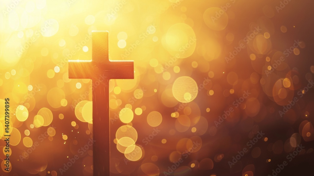 The Cross at Golden Hour The Cross at Golden Hour