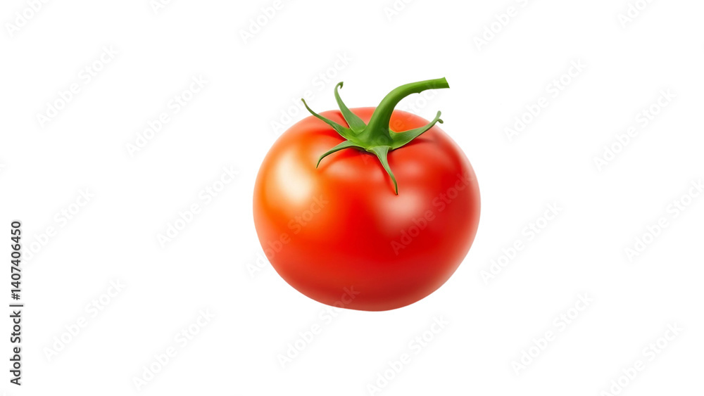 a rad tomato isolated on white background a rad tomato isolated on white background