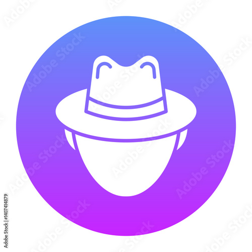 Noir Hat Icon