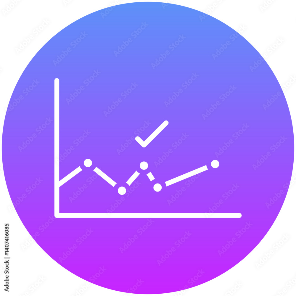 Stacked & Marked Line Icon Stacked & Marked Line Icon