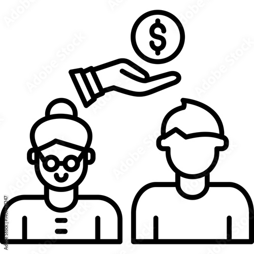 Widow and Orphan Fund Icon