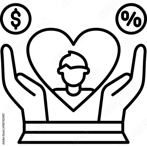 Child Daycare Subsidy Icon