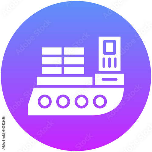Cargo Barge Icon