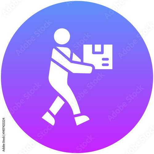 Delivery Man Icon