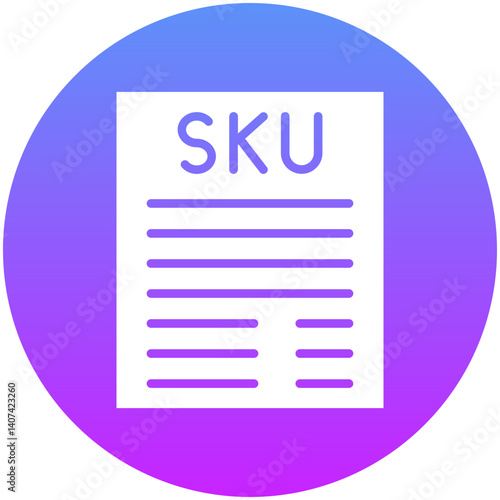Sku Description Icon