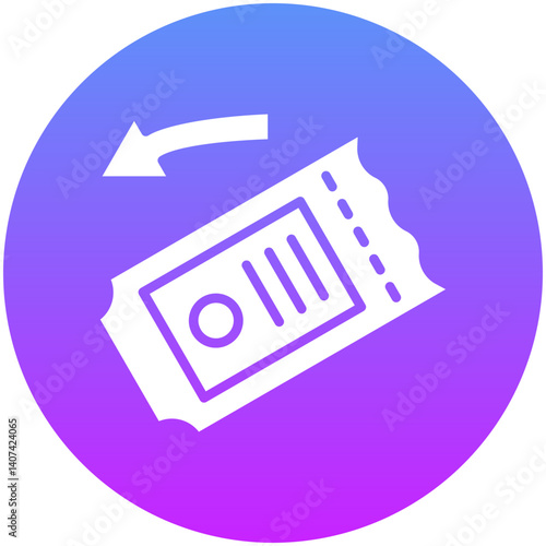 Ticket Refund Icon