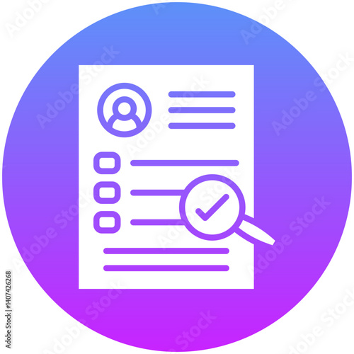Background Check Icon