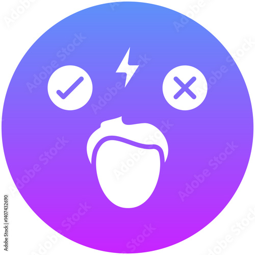 Conflicting Thoughts Icon