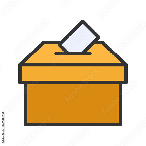 Vote icon vector image. Suitable for mobile apps, web apps and print media.