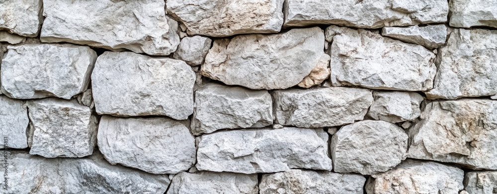 Fototapeta premium Stone wall background with rock pattern, and texture.