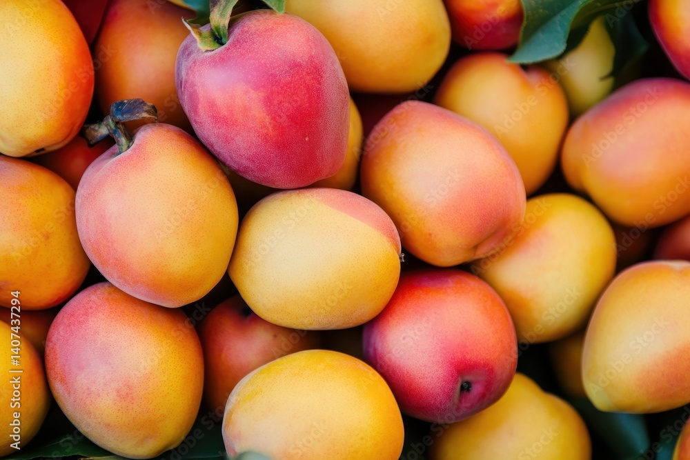 Fresh Apricots Close-up Fresh Apricots Close-up
