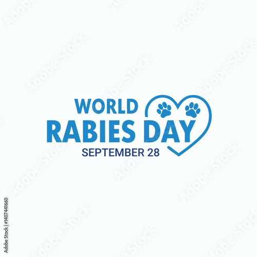 World Rabies Day Vector Illustration