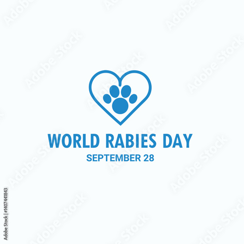 World Rabies Day Vector Illustration