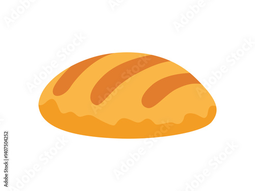 Necessary element of picnic in city park, ready-to-eat food. Cartoon vector illustration in flat style