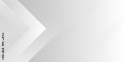 White and gray line geometric concept technology modern futuristic subtle abstract background. Grey white abstract background geometry shine and layer element vector for presentation design. vector.