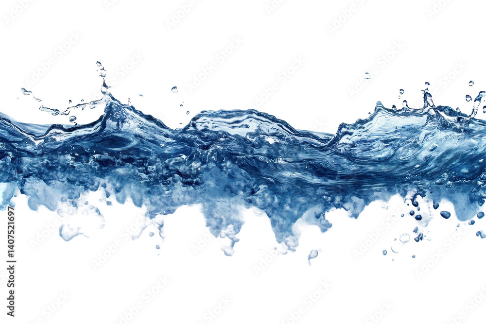 Isolated Water Wave Isolated Water Wave
