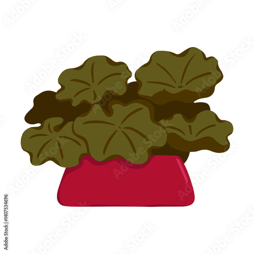 Home plants in flowerpot. Collection of indoor plants. Decorative natural elemen Houseplants isolated. Hand drawn. Set collection. Green, blue, pink, brown, beige pastel colors. Print, poster, banner.