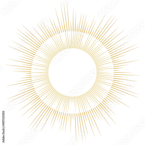 光輝く光の輪No.58