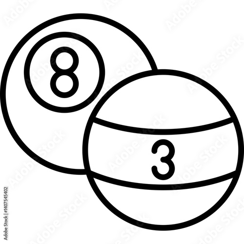 Billiard Ball Icon
