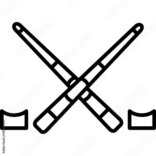 Pool Cue Icon