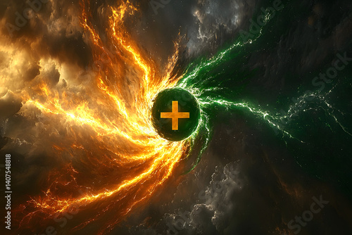 Dynamic energy swirl