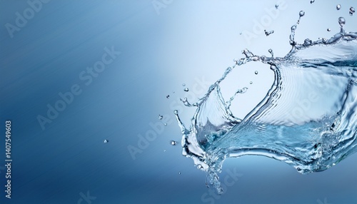 Wallpaper Mural creative abstract water , water splashing background, water splash in motion showing beautiful movement, background graphic resource Torontodigital.ca