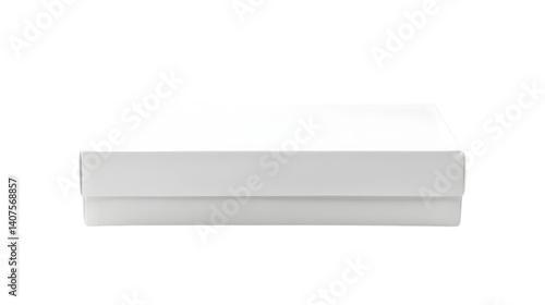 Wallpaper Mural Professional Blank White Tissue Box Mockup for Branding on Isolated White Background Torontodigital.ca