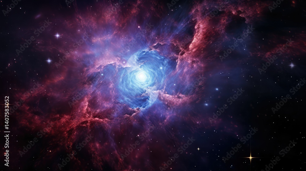 Fototapeta premium nebula dark star