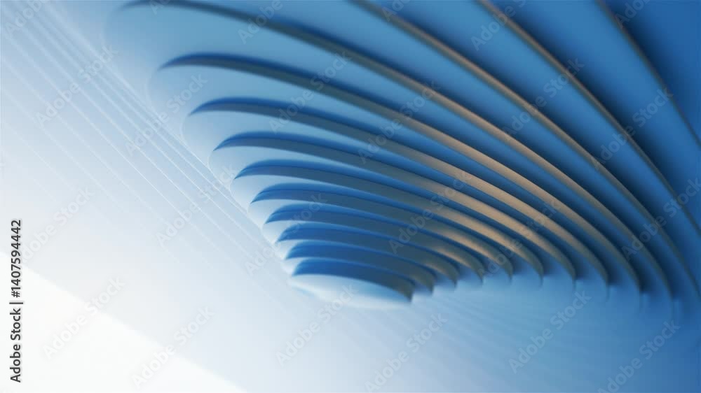 A Blue Abstract Background with a Curved Shape A Blue Abstract Background with a Curved Shape