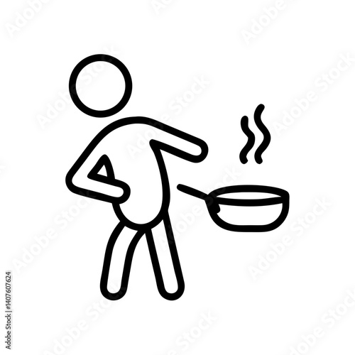 Cooking Man Icon