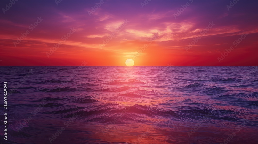 Obraz premium view gradient sun background