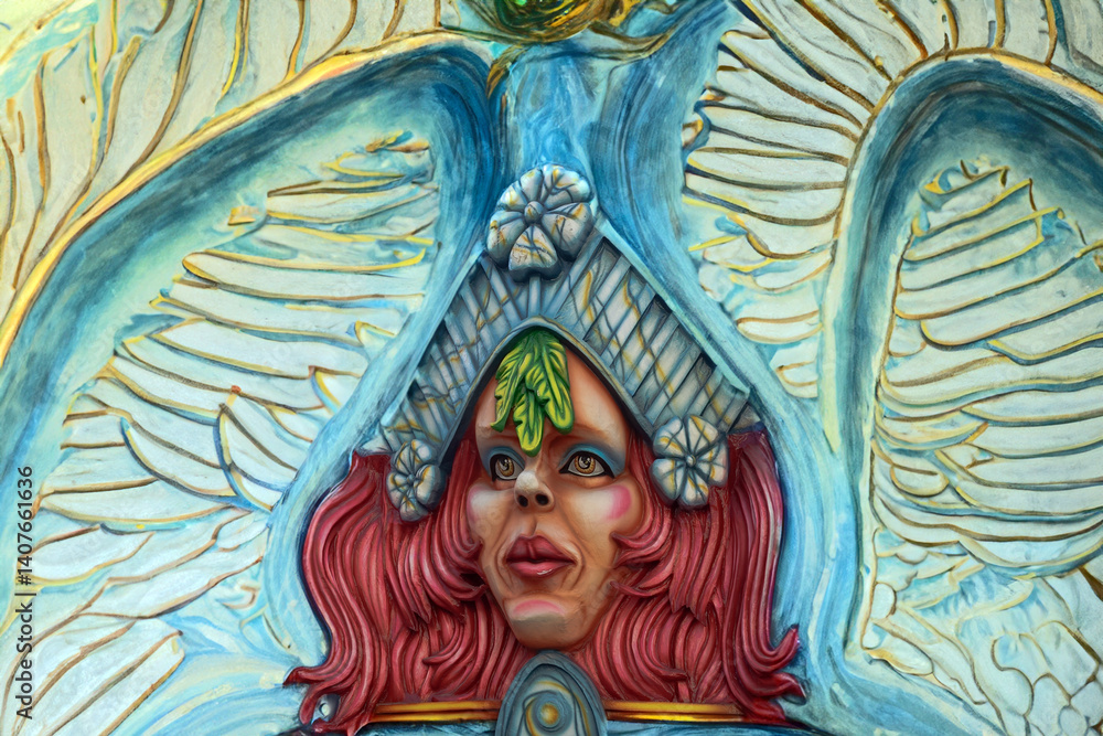 Volto Alato di Fantasia!
Parole Chiave:
Carnevale
Maschera
Volto
Ali
Angelo
Fantasia
Surrealismo
Colore
Dettaglio
Espressione
Mistero
Sogno
Arte
Artigianato