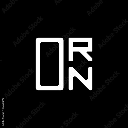 ORN letter logo creative design with vector graphic, ORN simple and modern logo. ORN luxurious alphabet design