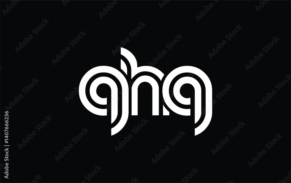 QHQ Creative Unique Modern Letter Logo Design. Stylized logo featuring a unique letter design, presenting abstract minimalist aesthetics and modern appeal. QHQ Creative Unique Modern Letter Logo Design. Stylized logo featuring a unique letter design, presenting abstract minimalist aesthetics and modern appeal.