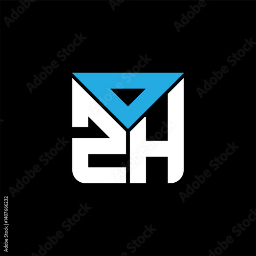 OZH letter logo creative design with vector graphic, OZH simple and modern logo. OZH luxurious alphabet design