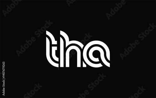 Photography THA Creative Unique Modern Letter Logo Design
